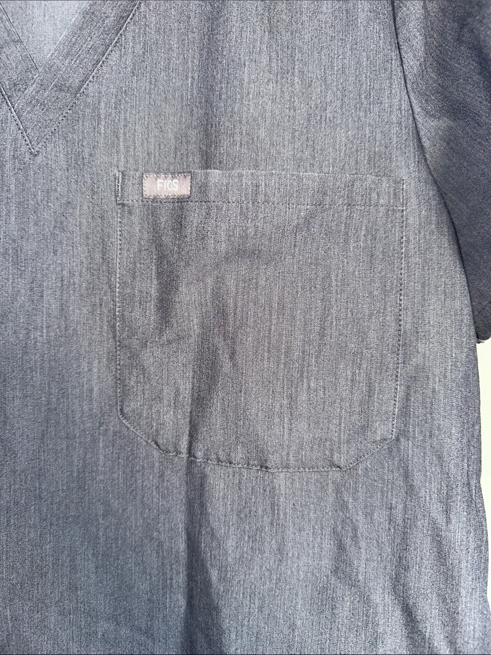 Figs Men's Gray Jogger Scrub Pants & Top Set - Charcoal Gray
